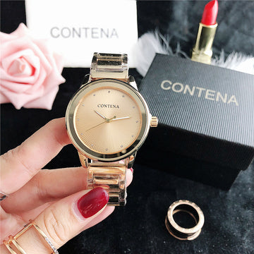W3876 - Classic Gold Contena Fashion Watch
